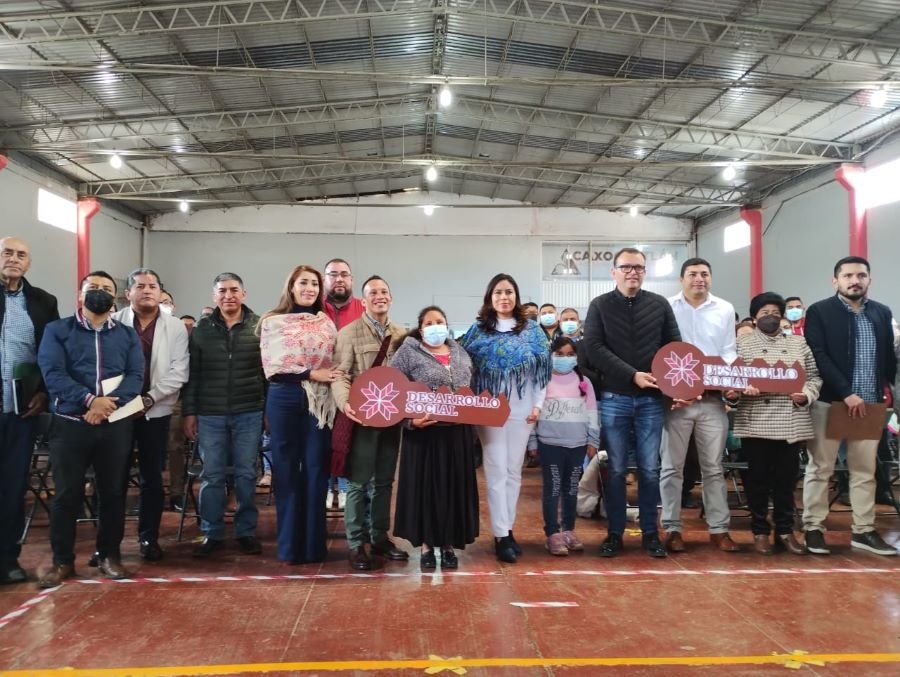 Habitantes de Acaxochitlán Reciben 60 Cuartos Dormitorios en  Apoyos a  Vivienda Con Inversión de Más de 6 MDP