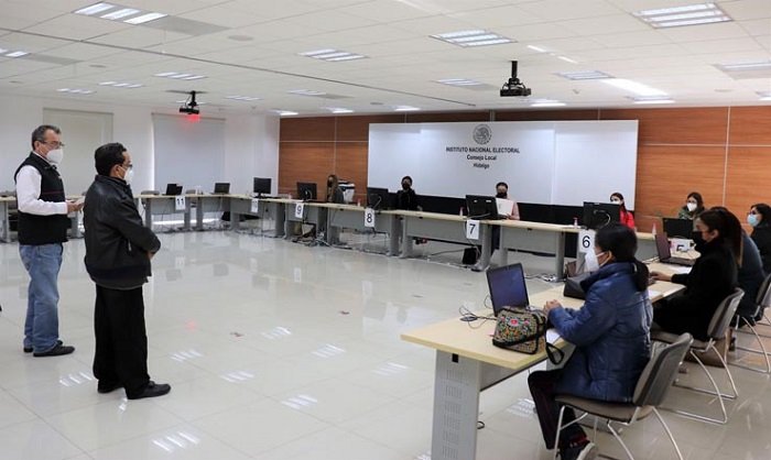 INE Aplica Examen a Aspirantes de Organismos Públicos Locales OPLES