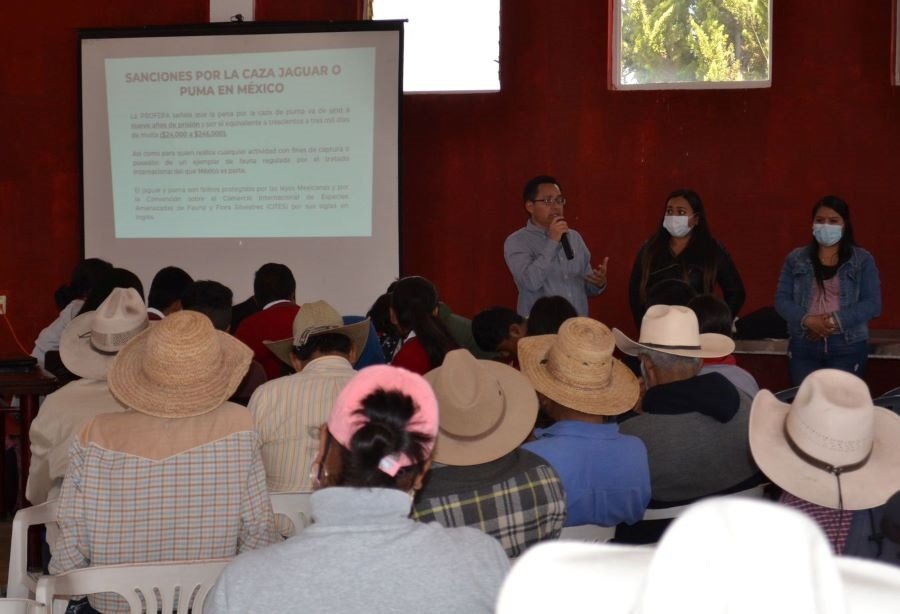 Semarnath Imparte Taller Sobre Depredadores Silvestres en Tecozautla