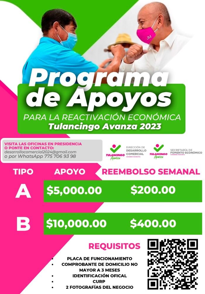 200 Giros de Bajo Impacto Pueden Beneficiarse Con Créditos Revolventes del Programa de Reactivación Económica