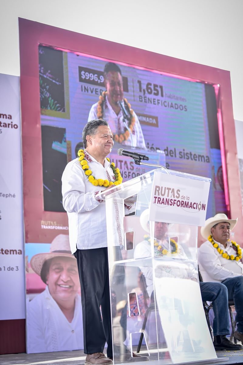 ¡Arrancan Rutas de la Transformación!, Menchaca Salazar anuncia apoyos y obras en Alfajayucan