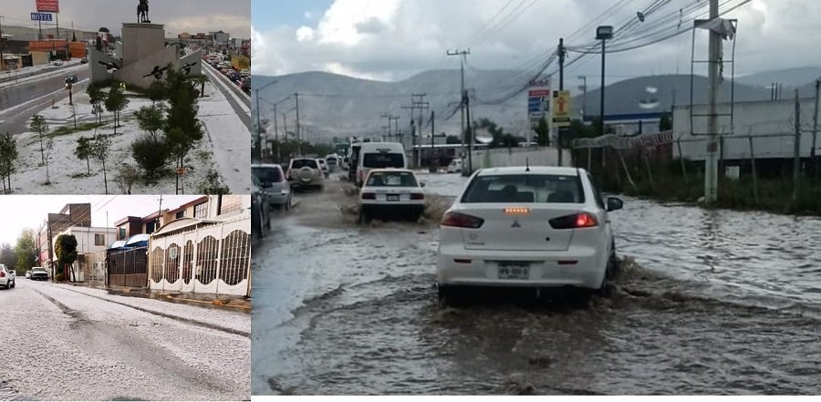 Chubasco en Pachuca y Otros Municipios de Hidalgo