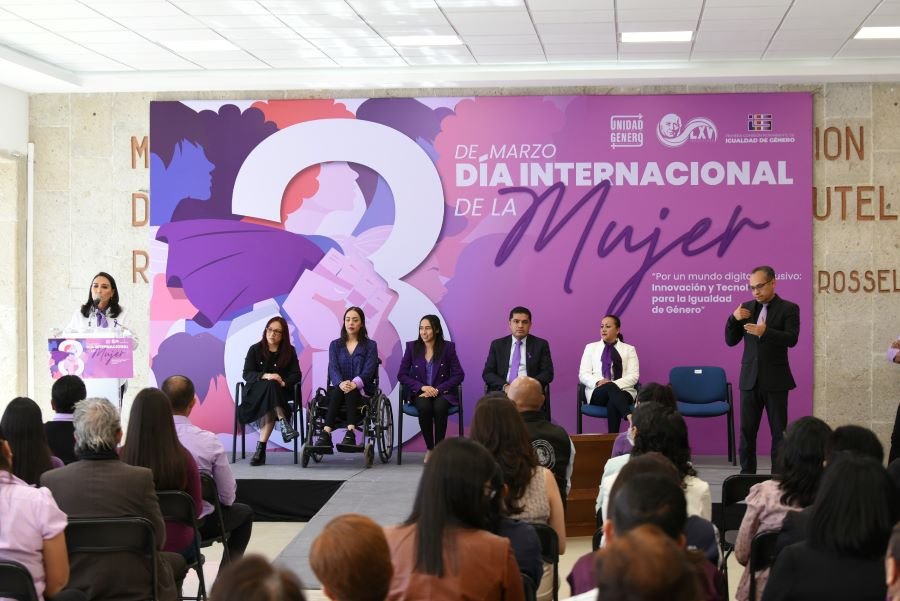 Conmemora Congreso de Hidalgo Día Internacional de la Mujer