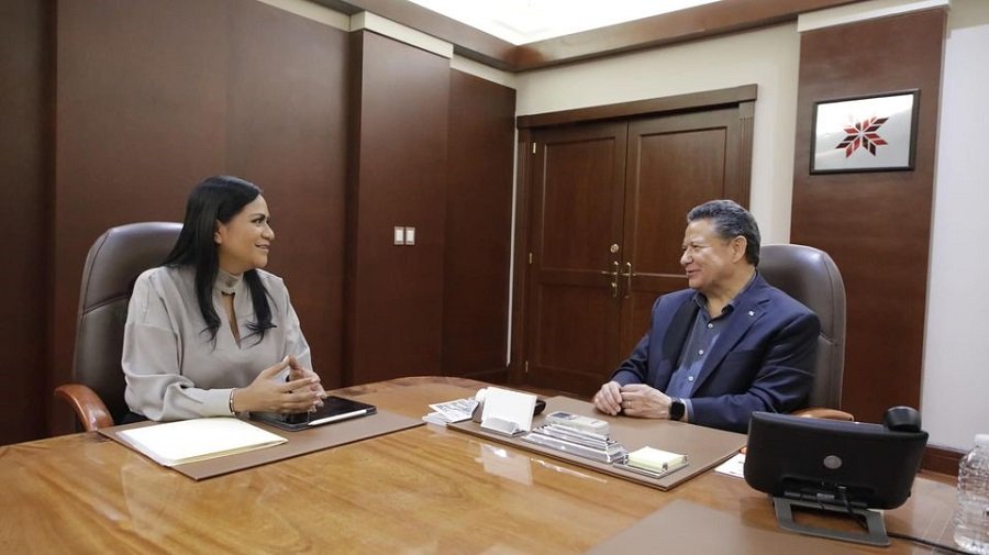 Gobernador Sostuvo Reunión de Trabajo Con La Secretaria de Bienestar