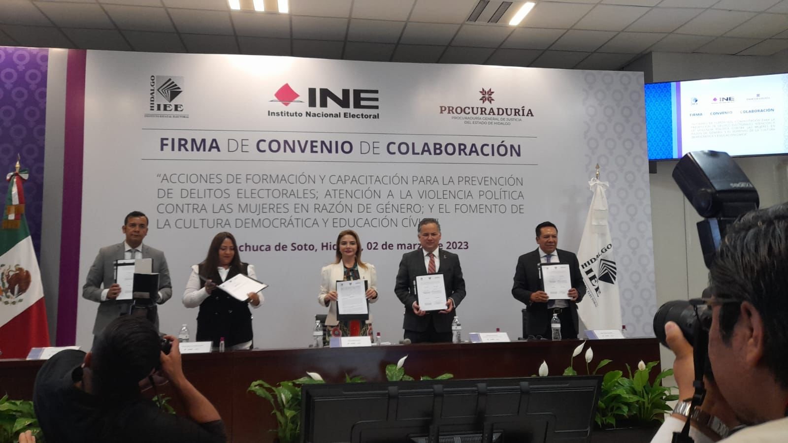 Hidalgo, Primero En Judicializar Carpetas Por Violencia Política en Razón de Género: INE Carla Humphrey