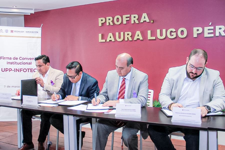 UPP e INFOTEC Firmaron Convenio de Colaboración Que Fomenta la Investigación Básica y Aplicada