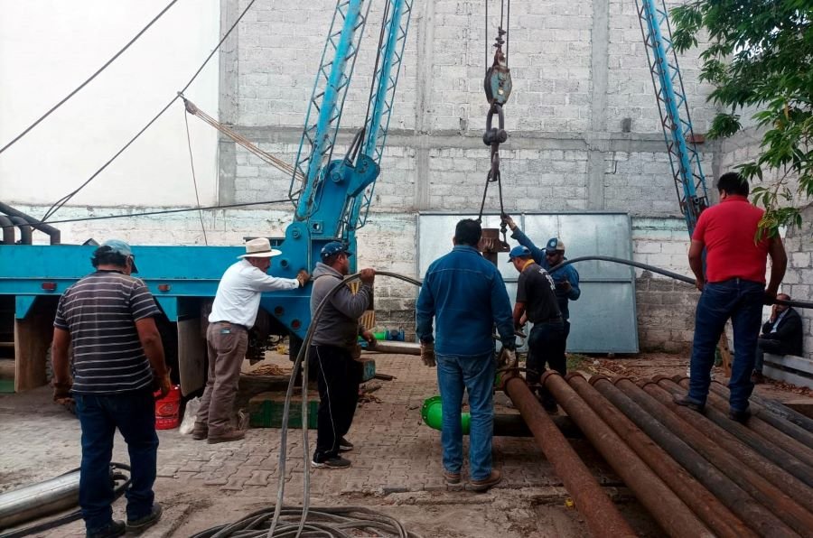 Caamt Reanuda el Servicio a 13 Colonias. Se Reparo el Pozo 18 de Marzo