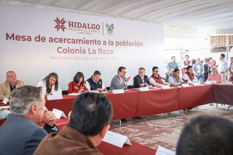 La Primera Mesa de Acercamiento a la Población, en la Colonia La Raza  Muestra “Un gobierno humano, un gobierno diferente”