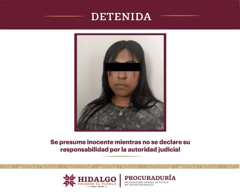 Mediante un Cateo, la PGJEH Detiene a Una Persona y Asegura Diversas Drogas