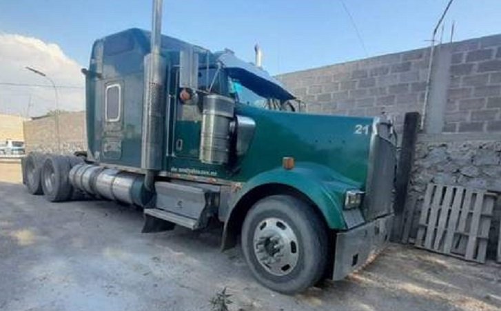 Tractocamion Robado Mediante Asalto, Fue Recuperado la DSPyT de ATT