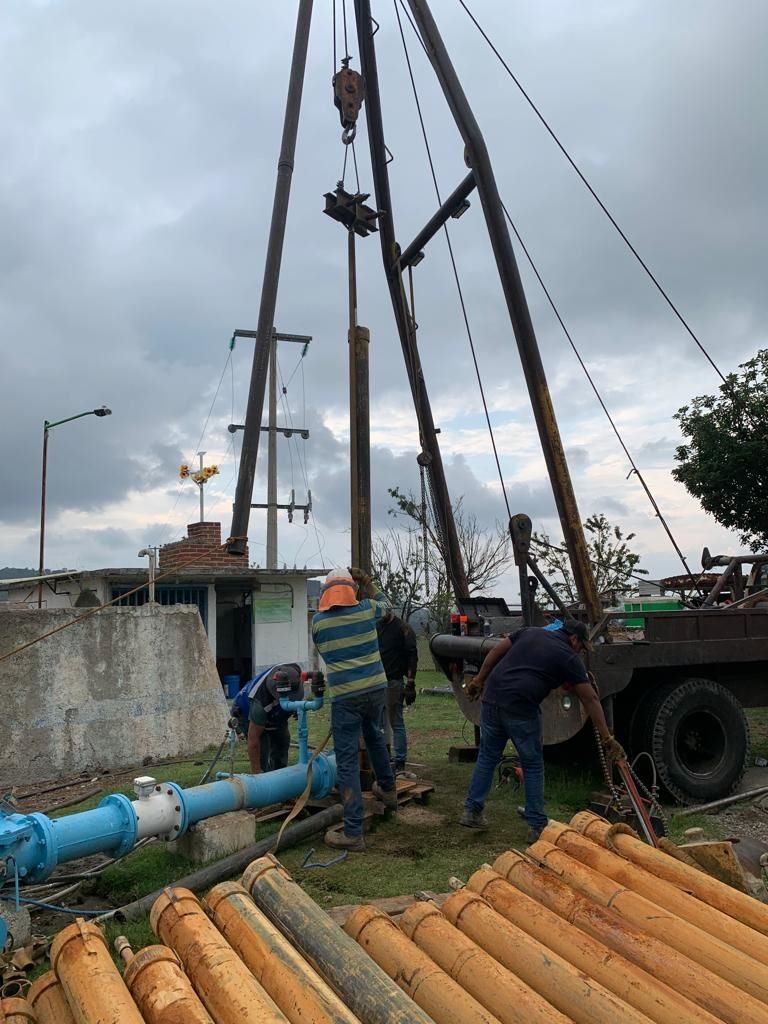 CAAMT Apoyará Con Pipas Durante Reparación de una Falla Mecánica en la Estructura Del Pozo Huajomulco
