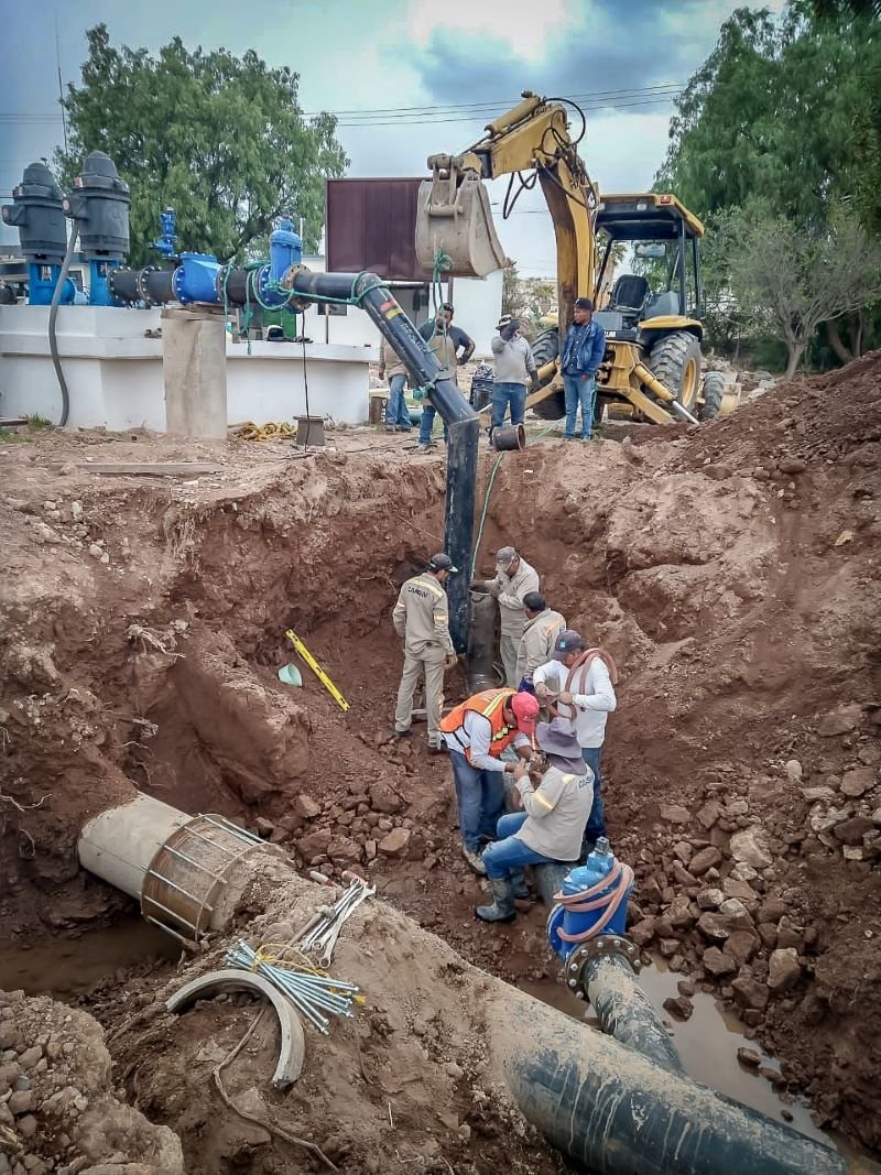 Concluyó Caasim la Modernización de la Infraestructura Electromecánica e Hidráulica del Sistema de la Línea de Distribución Tanque Nopancalco-C.Doria