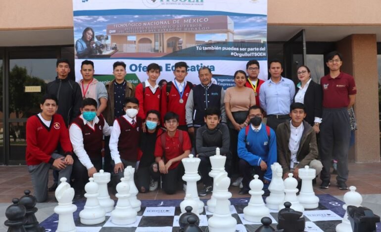 Disciplina, Respeto Y Competencia Sana, Se Vivió Durante el Primer Torneo de Ajedrez ITSOEH 2023