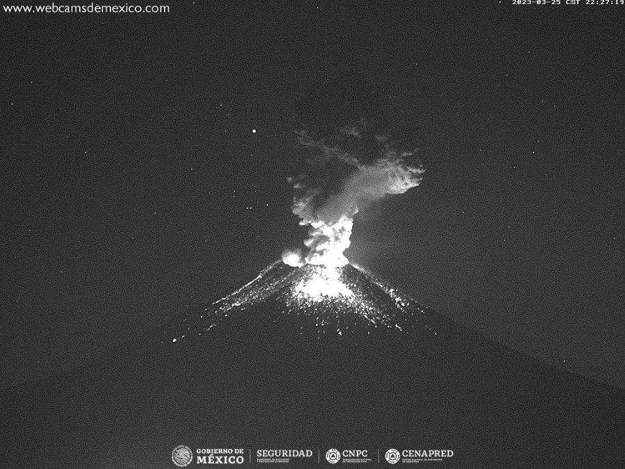 En relación a la Actividad Reciente del Volcán Popocatépetl, la Alerta Actual es Amarillo Fase III