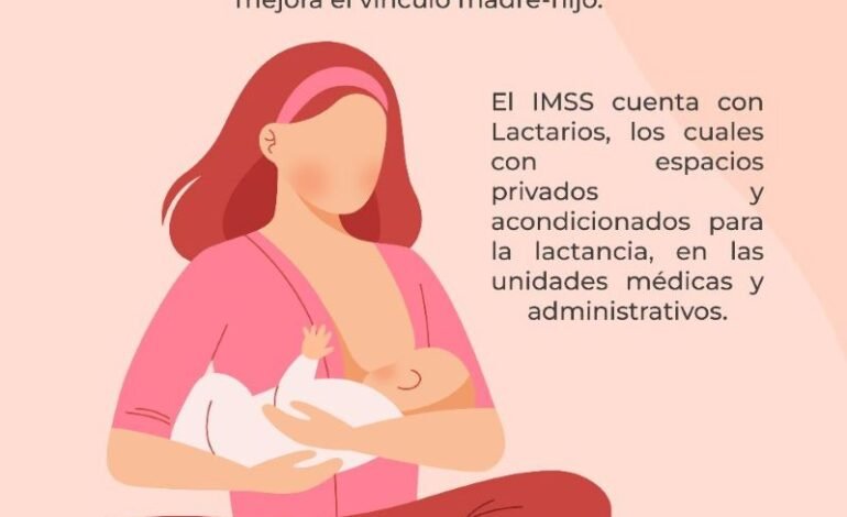 Fomenta IMSS Hidalgo Lactancia Materna Para Correcto Crecimiento y Desarrollo De Bebés