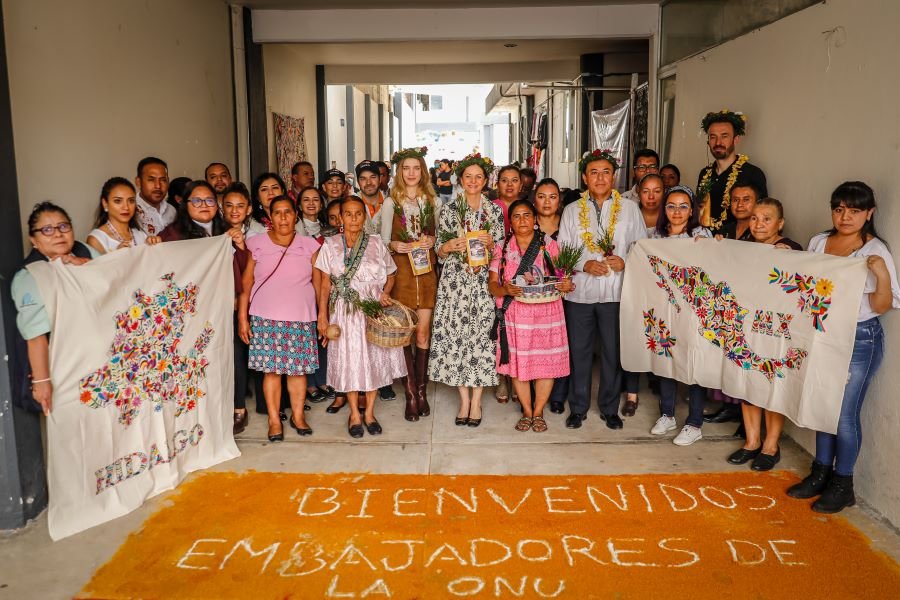 Hidalgo, Sede De Reunión De Embajadoras De Buena Voluntad Del Fondo De Población De Las Naciones Unidas
