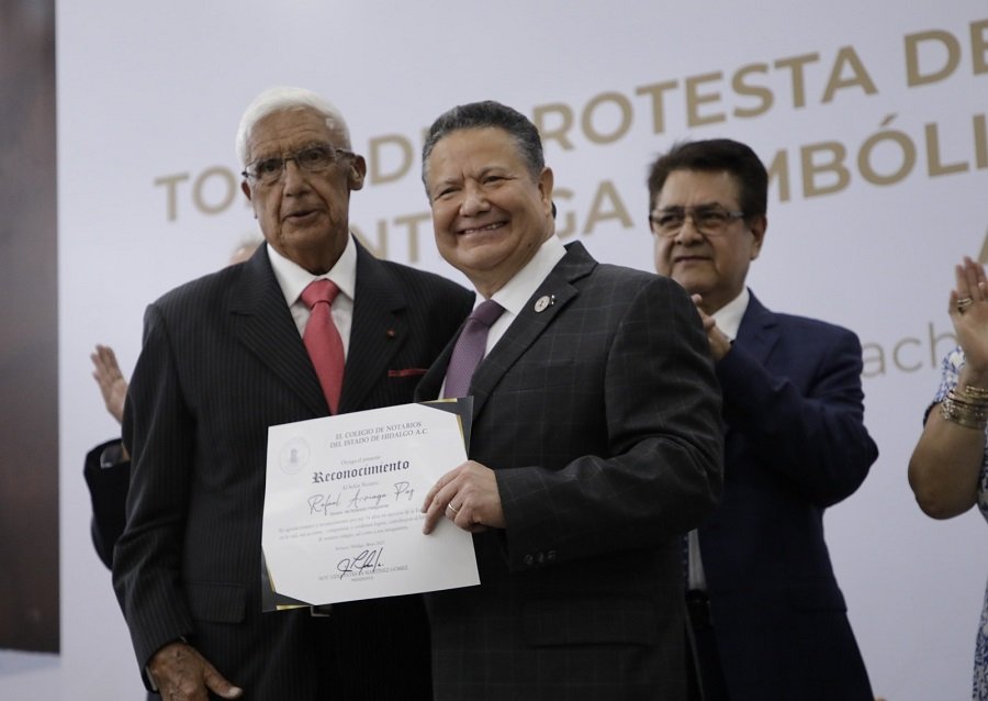 Julio Menchaca Exhortó a los Notarios a Contribuir a la Reconstrucción del Estado en Apego a la Legalidad