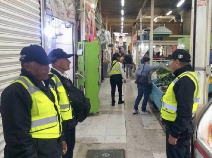 La Alcaldia de Pachuca Opera Operativos, Mercado Seguro, Cajero Seguro, Compra Segura, y Paradero Seguro