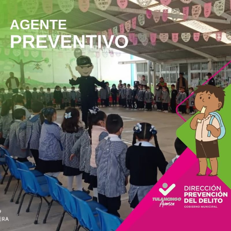 Programa Agente Preventivo Se Ha Presentado en Más de 15 Instituciones Educativas de Tulancingo