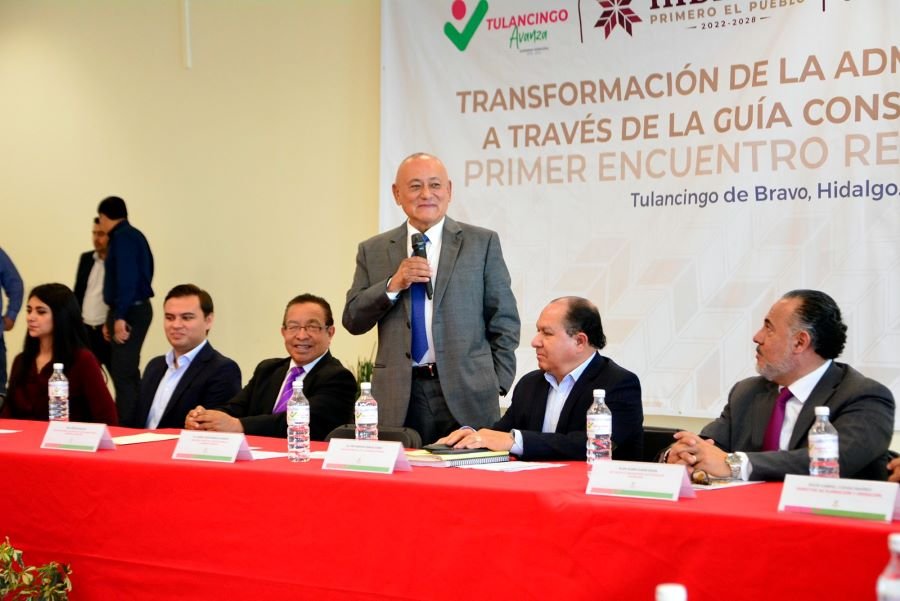 Primer Encuentro Regional de Enlaces Municipales de La Guía Consultiva de Desempeño en Tulancingo