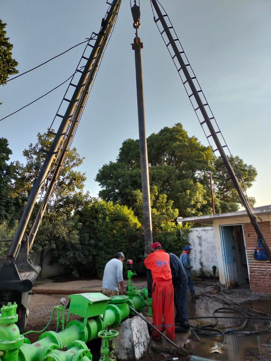 Caamt Amplió Tubería en Pozo La Rayuela, Mejoran Servicio, Ante Temporada de Estiaje