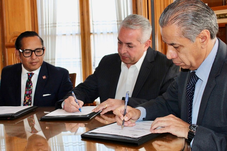 Firman Convenio de Colaboración Cecyteh y Presidencia Municipal de Pachuca