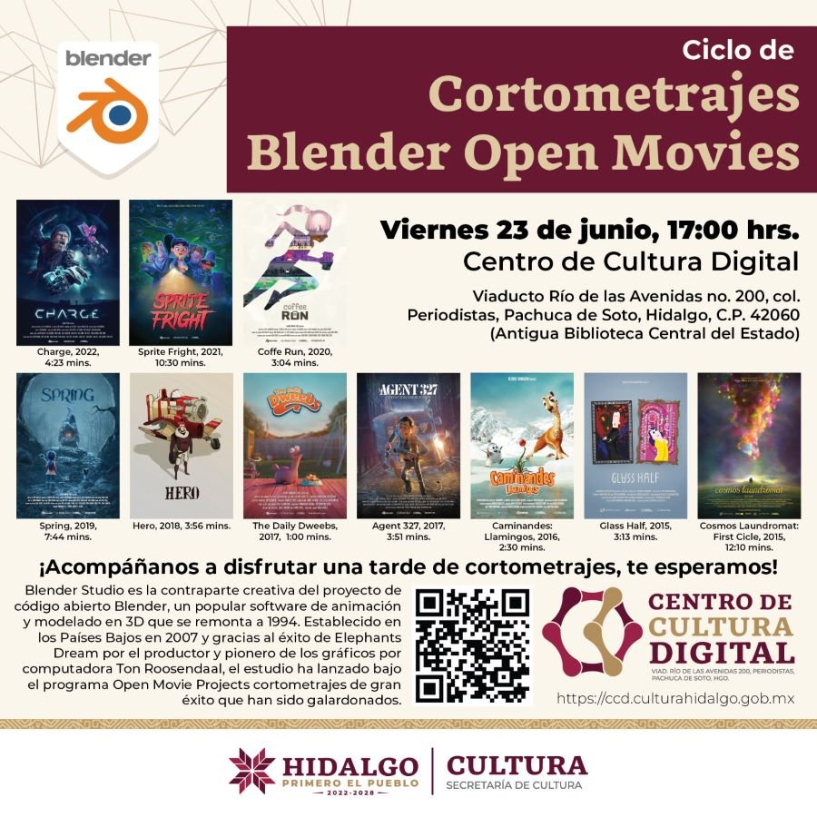 Centro de Cultura Digital tendrá ciclo de cortometrajes gratuitos