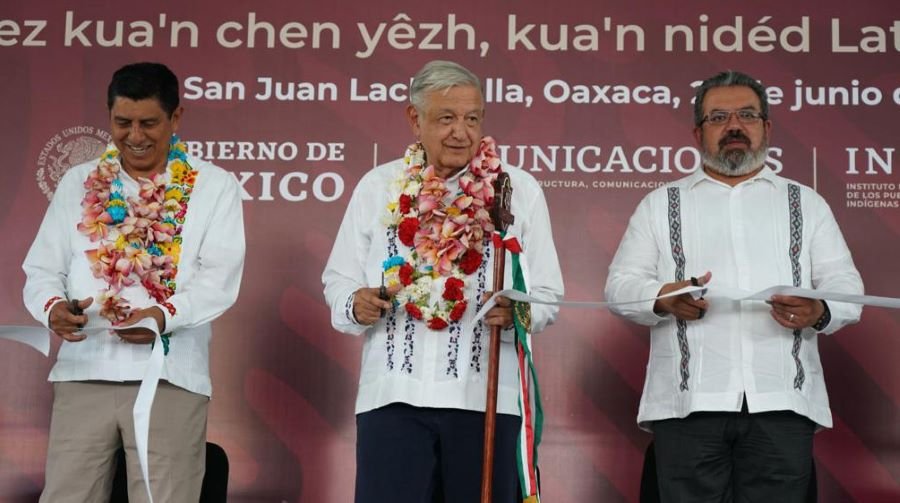 Cerca La Meta de Construir en Oaxaca 222 Caminos de Mano de Obra Que Suman 3,000 Km: Nuño Lara