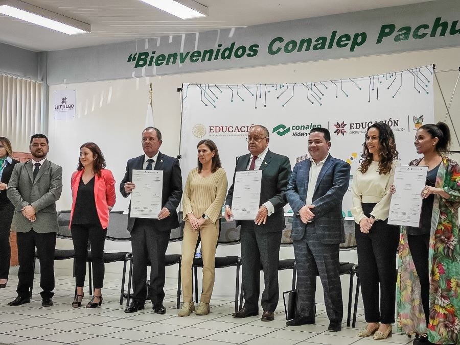 Conalep Hidalgo Firmó Importantes Convenios En Beneficio de las y los Jóvenes Estudiantes