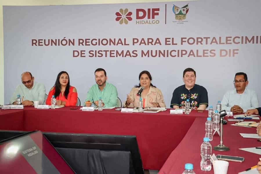 Edda Vite Invita a los SMDIF de la Región 6 a Trabajar por un Hidalgo Fuerte y en Desarrollo