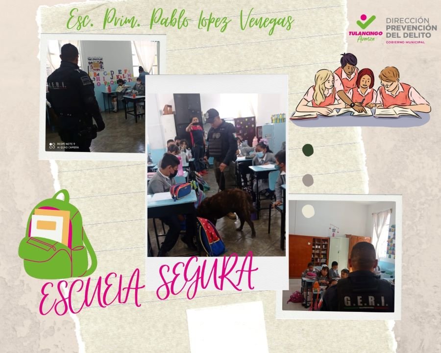 Escuela Segura, Programa Coordinado Por Prevención del Delito en Tulancingo