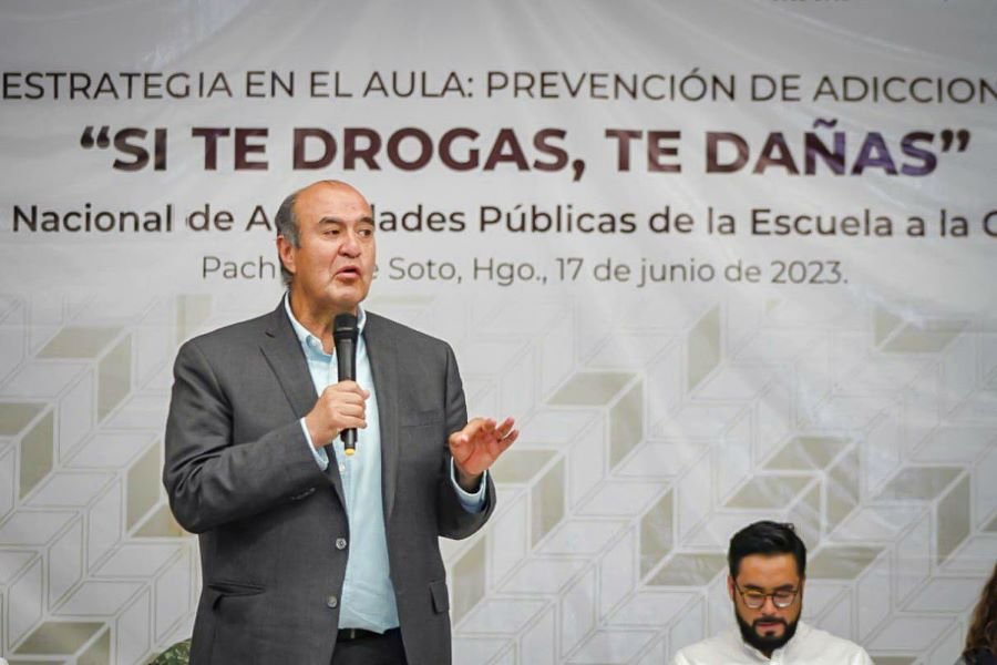 Escuelas de Hidalgo se Suman A La Estrategia Nacional Contra Las Adicciones