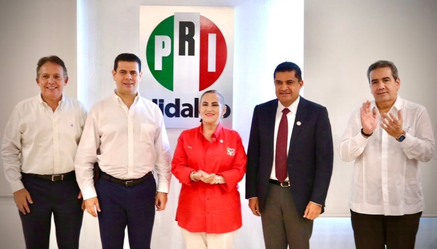 Llega a PRI Hidalgo, Jorge Armando Meade como delegado especial del CEN