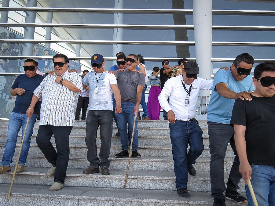 OEHH recibe taller vivencial de capacitación respecto al trato a personas con discapacidad