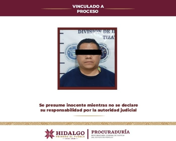 Obtiene PGJEH Vinculación a Proceso Para Un Policía del Ayuntamiento de Tizayuca, Por Homicidio Doloso Calificado