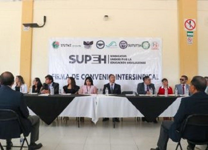 SEPH y STPSH Avalaron  la Conformación de la Federación del Sindicato de Trabajadores Unidos por la Educación.
