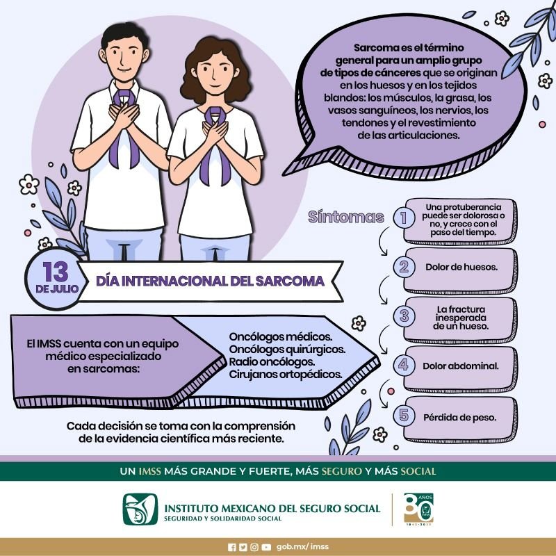 Advierte IMSS Hidalgo Sobre Aparición de Protuberancias Debajo de la Piel, Ya Que Puede Ser Sarcoma