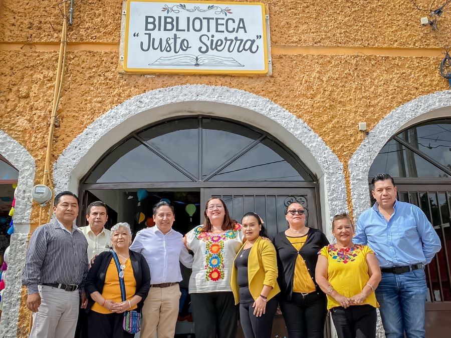 Biblioteca Regional de Actopan Resguarda Obra de Muralistas Locales e Internacionales