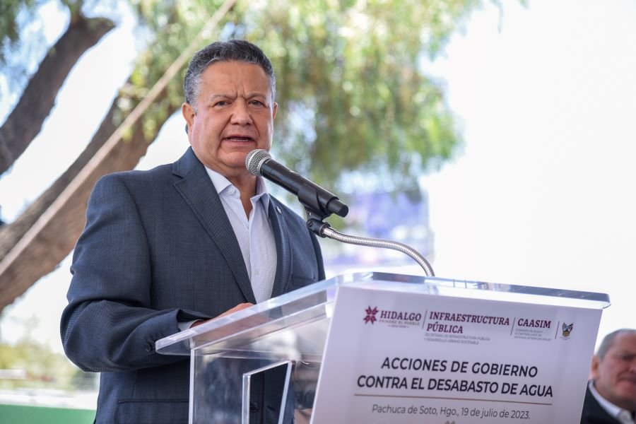 Menchaca Anuncia Inversión de 466 MDP, para Atender Desabasto de Agua en 98 Colonias de Pachuca, Zempoala y Mineral de la Reforma