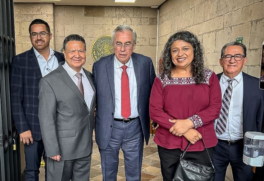 El gobernador Julio Menchaca Salazar, Sostuvo Una Reunión Con El Presidente, Andrés Manuel López Obrador