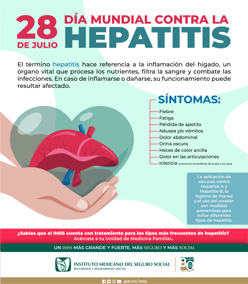 Informa IMSS Hidalgo Sobre Causas y Consecuencias Que Provoca Enfermedad de Hepatitis