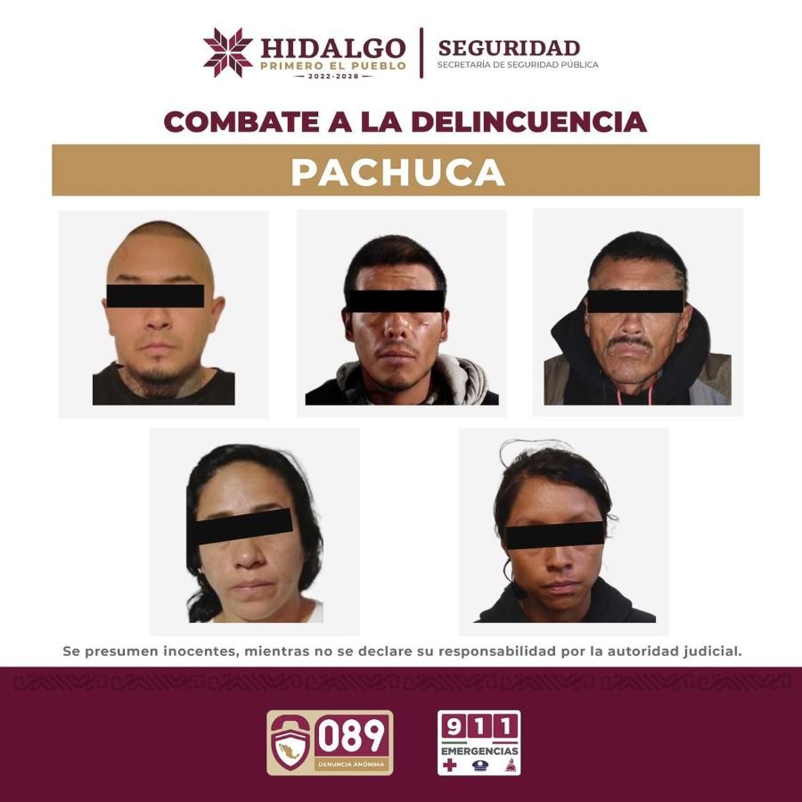 Logran Autoridades Estatales, Desarticulación De Punto De Distribución De Drogas En Pachuca