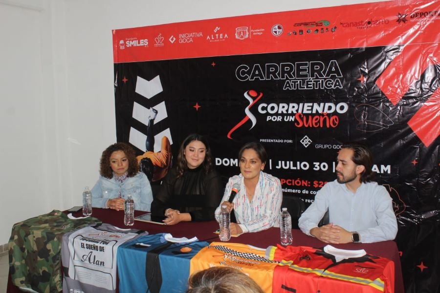Presentan La Carrera Atlética Con Causa “Corriendo Por Un Sueño”