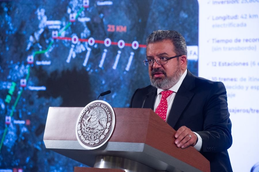 Ramal del Tren Suburbano Lechería-Aifa Registra Un Avance del 43%: SICT