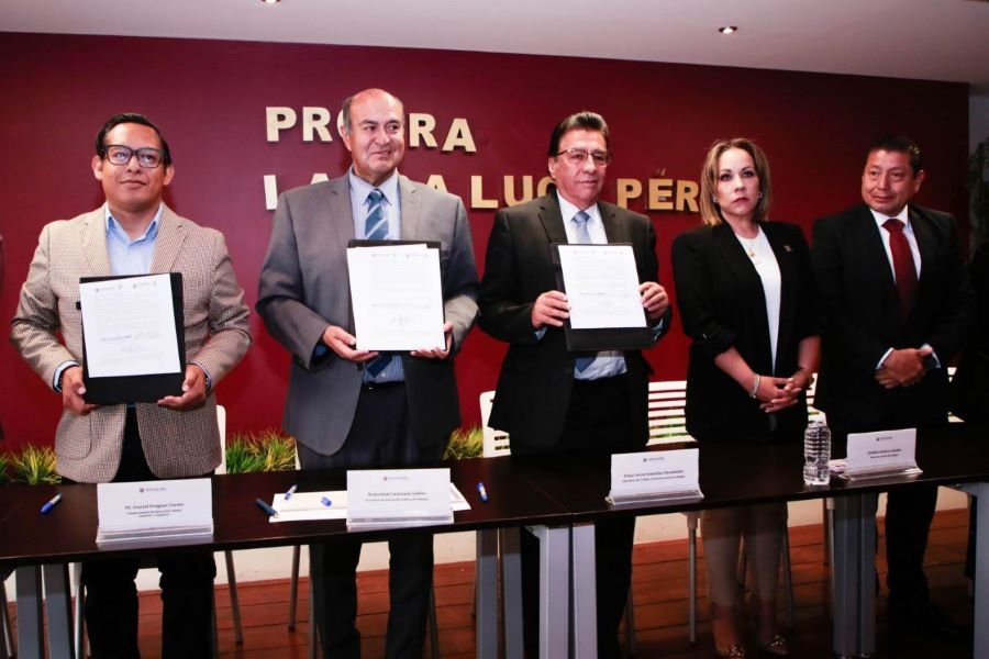 SEPH y STPSH Firmaron Convenio Que Facilitará Vinculación Laboral a Estudiantes de Educación Media Superior y Superior