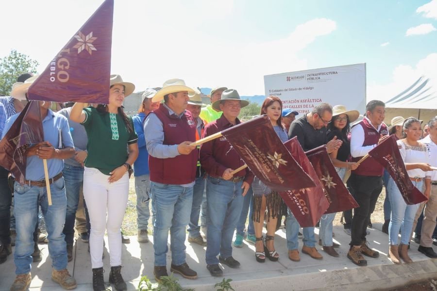 SIPDUS Anuncia Obras Agua Potable y Caminos por 7.5 mdp en Cardonal y Chilcuautla
