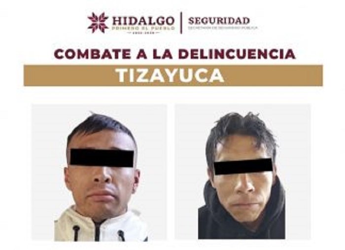 Desarticula SSPH Un Punto de Venta de Droga En Tizayuca y Asegura a 2 Personas