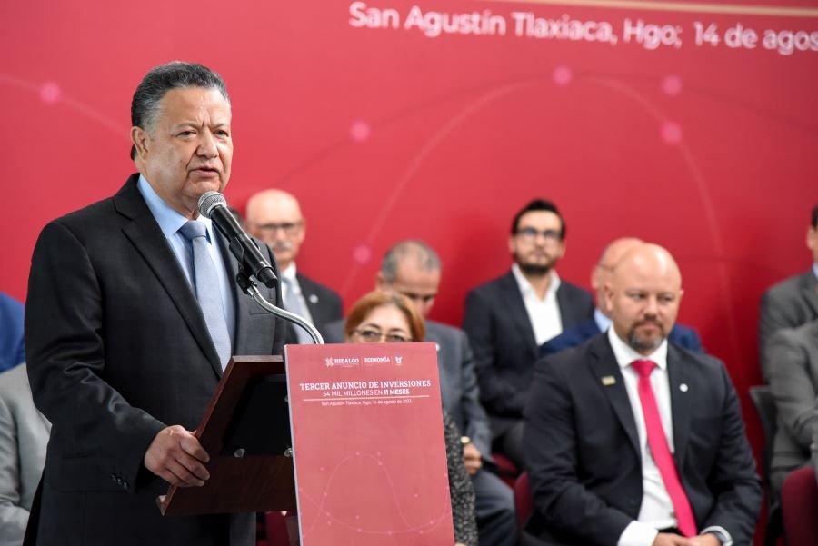 Alcanza Hidalgo Cifra Histórica en Inversiones; Más de 54 Mil Mdp a Casi Un Año de Gobierno