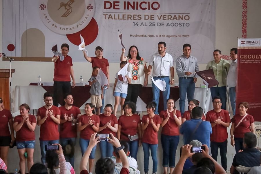 Arrancó en Huehuetla la “Ruta Colibrí” Para Llevar Arte a Zonas Vulnerables De Hidalgo