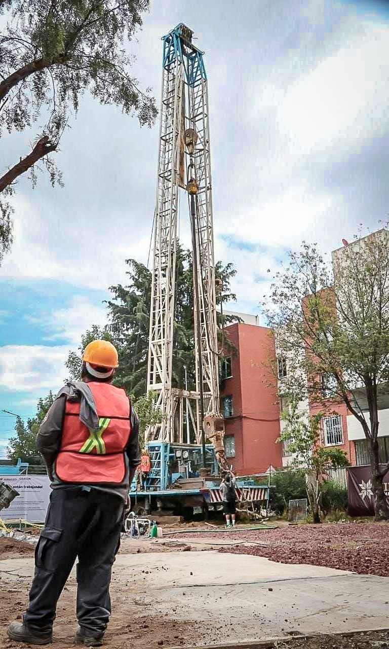 CAASIM inicia trabajos de perforación en el pozo ubicado en la colonia Juan C. Doria, de Pachuca